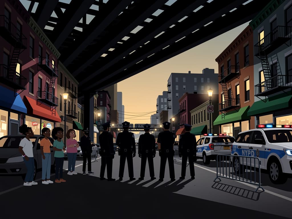 NYPD despliega 700 agentes en el Alto Manhattan ante convocatoria "Dominican Dyckman, Parte 3"