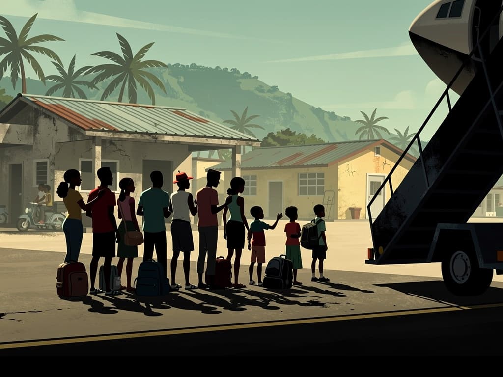 Haití recibe primer grupo de deportados desde EE. UU. tras el fin del TPS