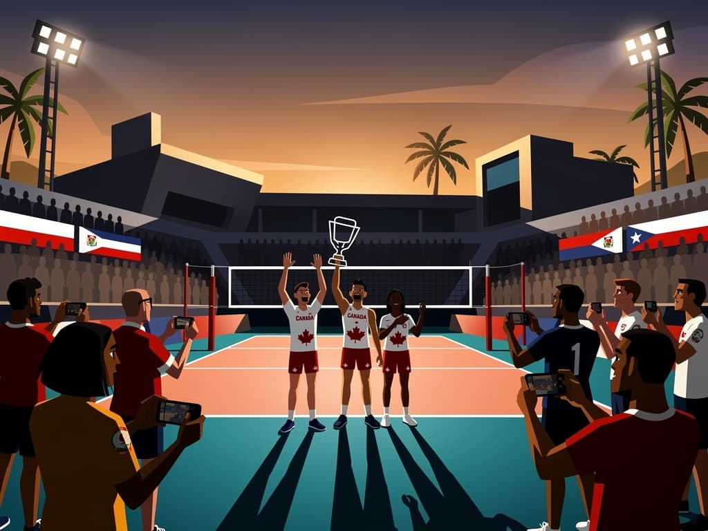 Canadá hace historia y gana su primer título en el Campeonato Continental Norceca