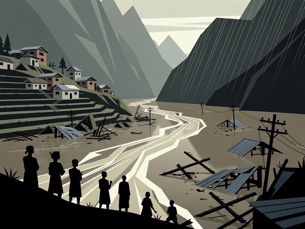 Nepal eleva a 362 los fallecidos por la riada del río Bhote Koshi