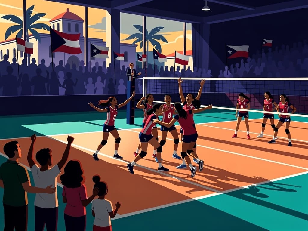 Reinas del Caribe vencen a Puerto Rico y avanzan a semifinales del Norceca 2026